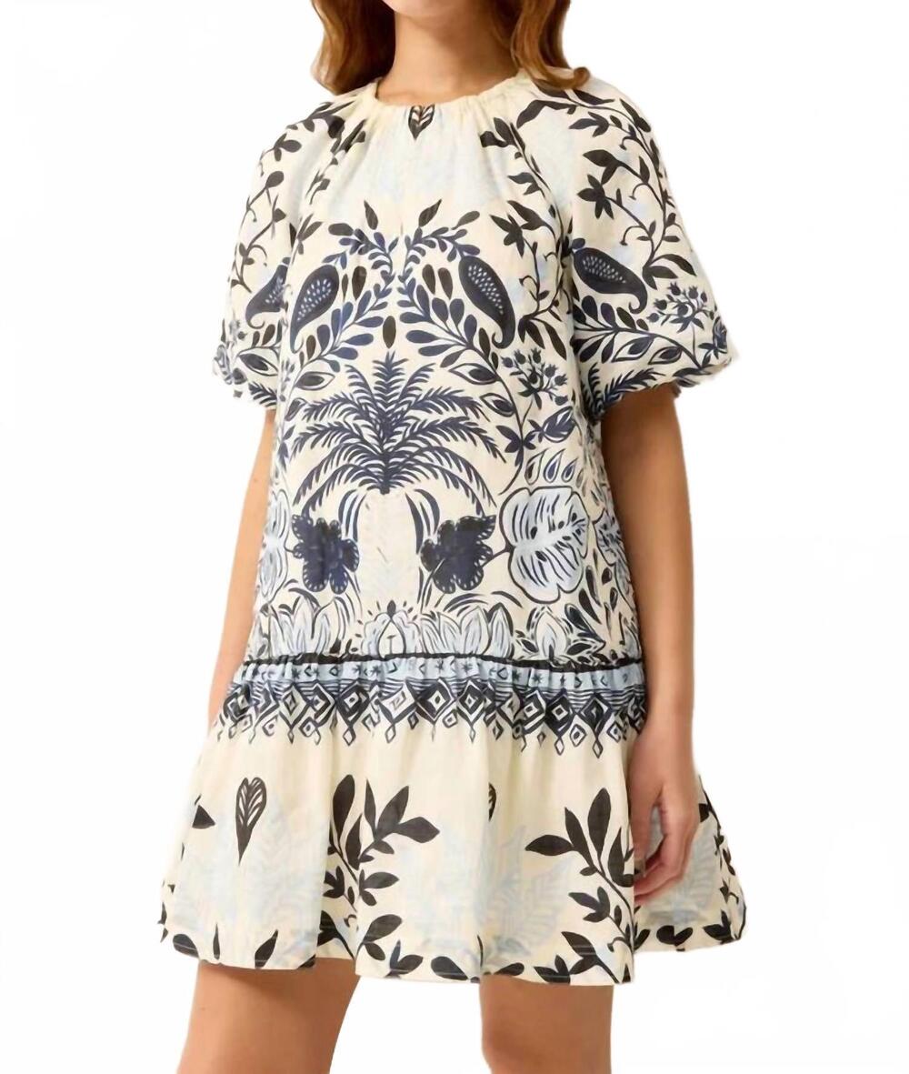 NEW MARIE OLIVER greta mini dress in tropica